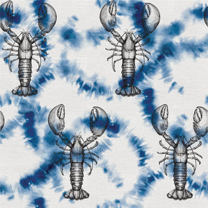Shibori Lobster Wallpaper