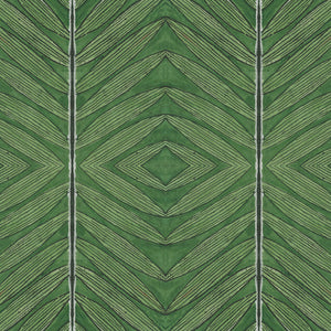 Green Palm Leaf Wallpaper