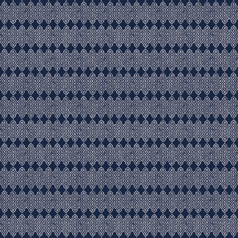 Maya Stripe Navy Wallpaper