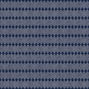 Maya Stripe Navy Wallpaper