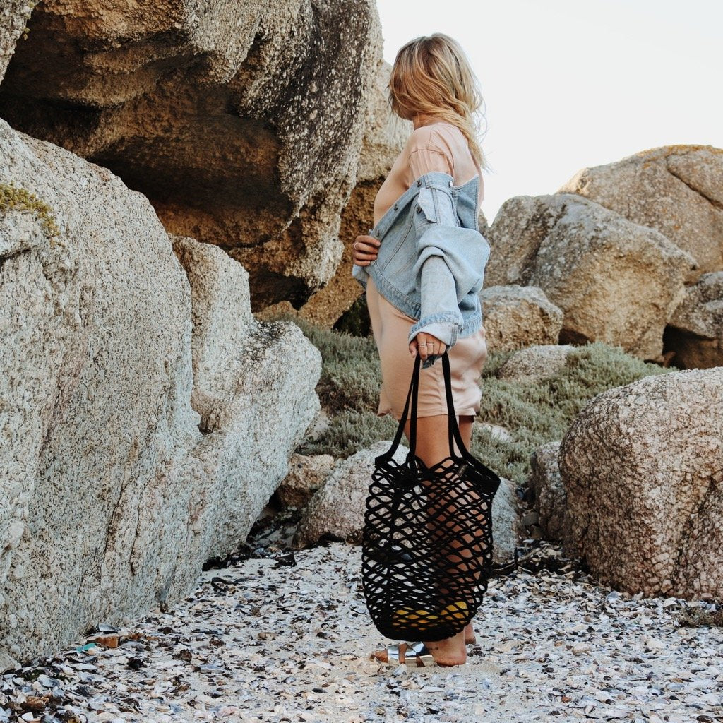 Black net bag outlet