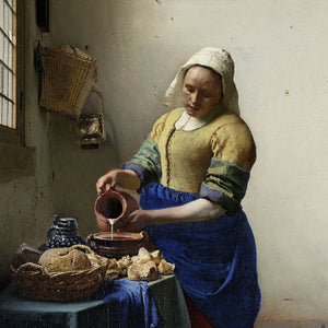 Milk Maid by Vermeer Wallpaper