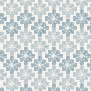 Mosaic – Cotton Blue wallpaper