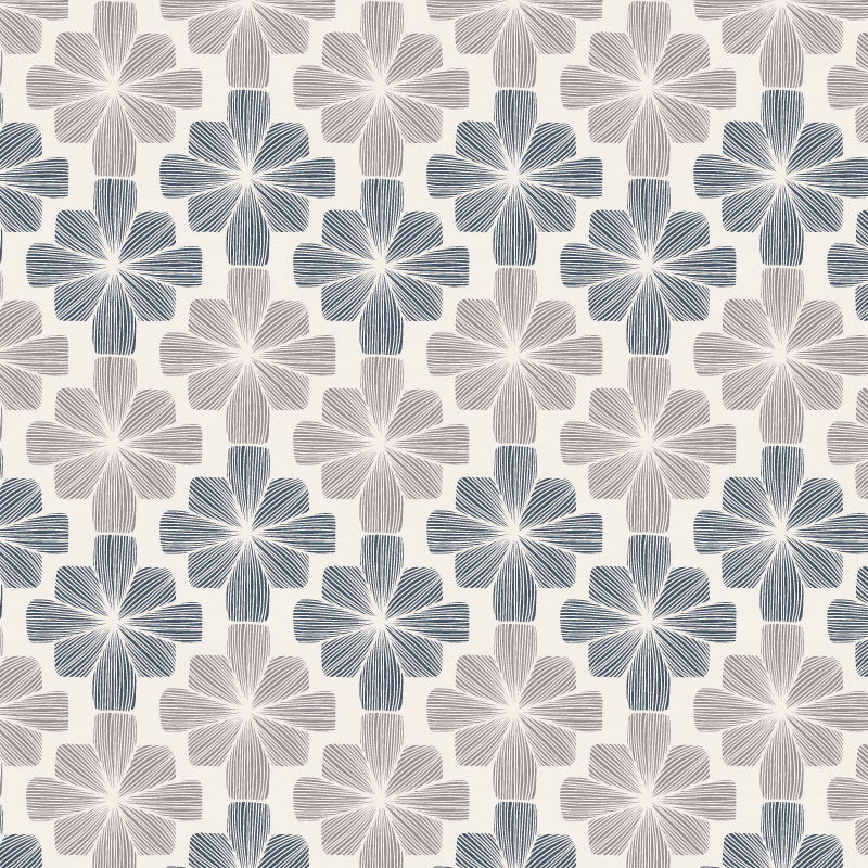 Mosaic – Cotton Grey wallpaper