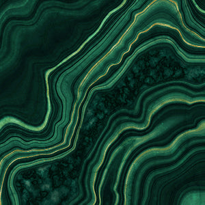 Malachite Magic – Green Wallpaper