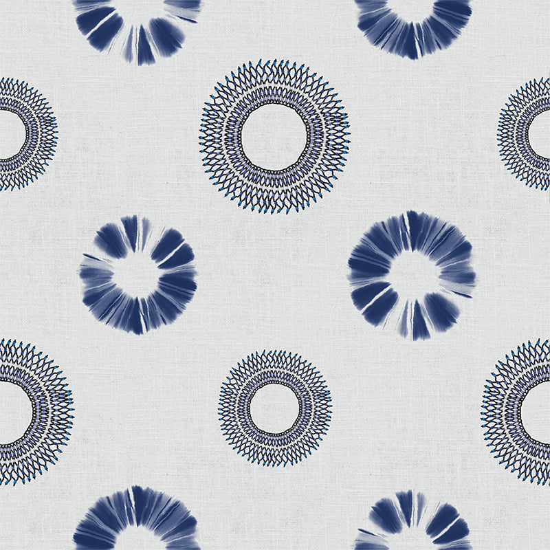 Shibori  Circles Wallpaper