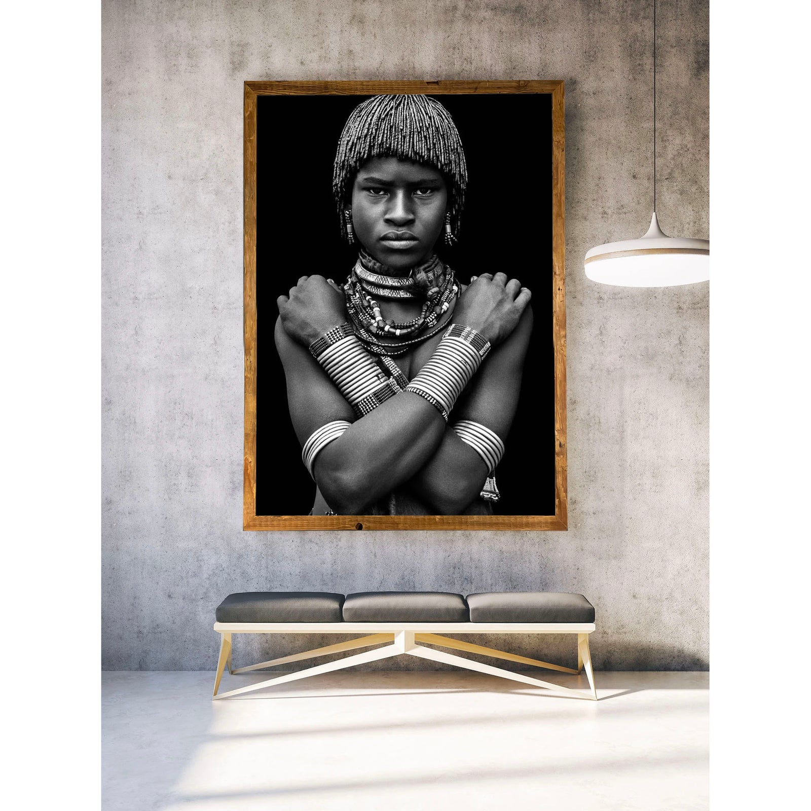 OMO_05 BY DAVID BALLAM PHOTOGRAPHY. Hamer woman ll, Omo Valley, Ethiopia This artwork is from the Omo Collection. With traditional customs & beliefs the people of the Omo Valley are beautifully unique.