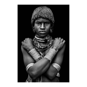 OMO_05 BY DAVID BALLAM PHOTOGRAPHY. Hamer woman ll, Omo Valley, Ethiopia This artwork is from the Omo Collection. With traditional customs & beliefs the people of the Omo Valley are beautifully unique.