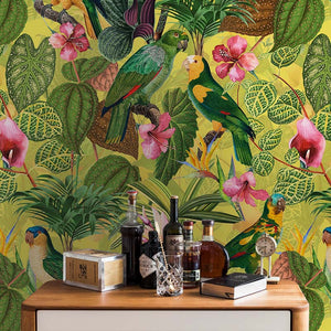 Parrots-with-orchids-and-hibiscus-in-jungle_insitu.jpg