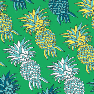 Pineapple – Green Wallpaper
