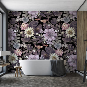 Pond Lavender Wallpaper