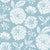 Dahlia Blooms Blue Wallpaper