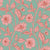 Trailing Dahlia Green Pink Wallpaper