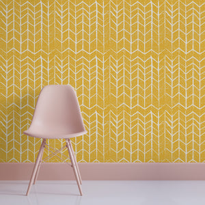 Chevron – Yellow Wallpaper