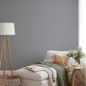 Interwoven – Cotton Grey wallpaper