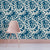 Stekelige Takken Blue Water Cream Wallpaper