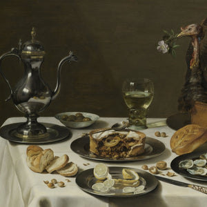 Still Life with Oysters Wallpaper