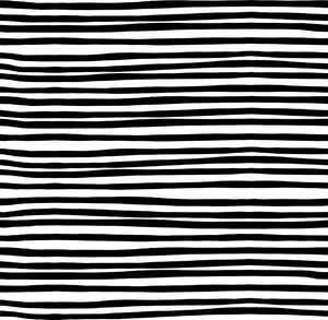 Stripes – Black on White Wallpaper