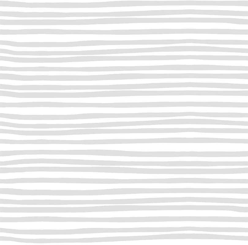 Stripes – Grey on White Wallpaper