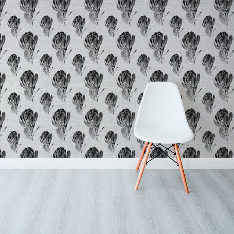Protea Grandiceps Grey Wallpaper