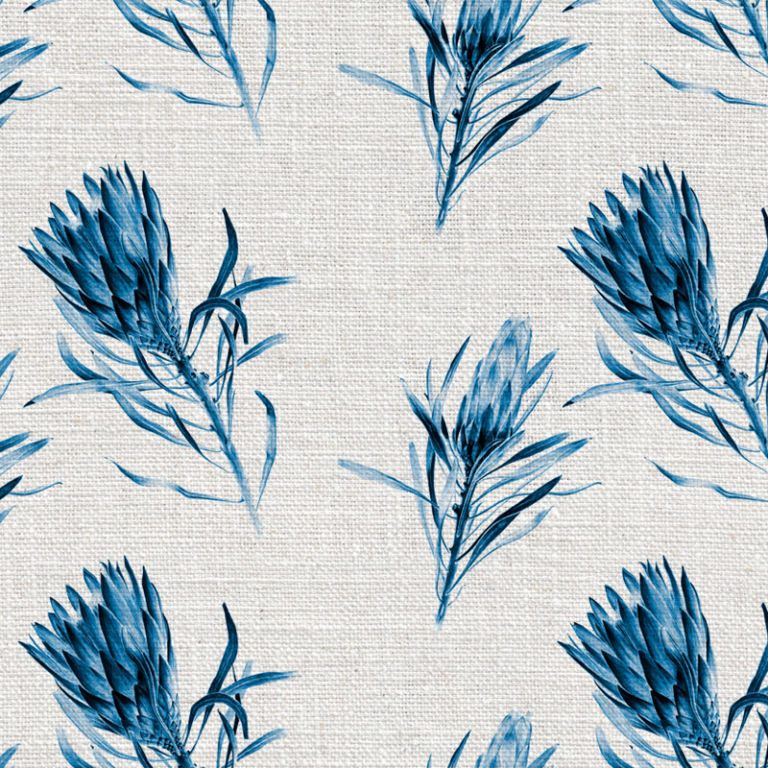 Protea Repens Blue Wallpaper