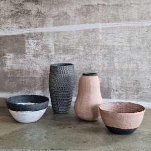 Z_Group-WonkyBowls_AsymVaseMedium_CalabashLarge-WhiteCaharcoalandPinkcopy.jpg