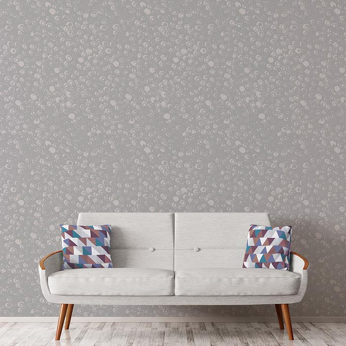 Pop – Soft Greys Wallpaper
