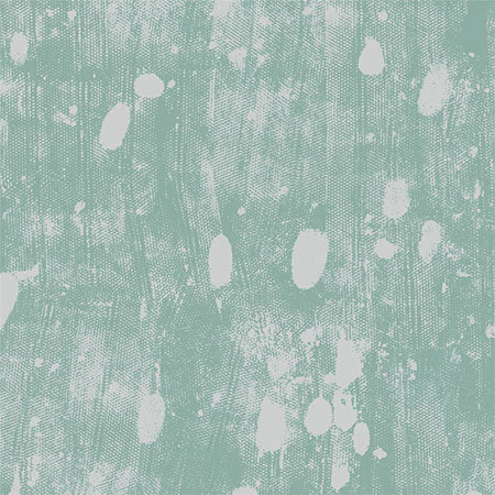 Rattle – Sage on Soft Grey Wallpaper