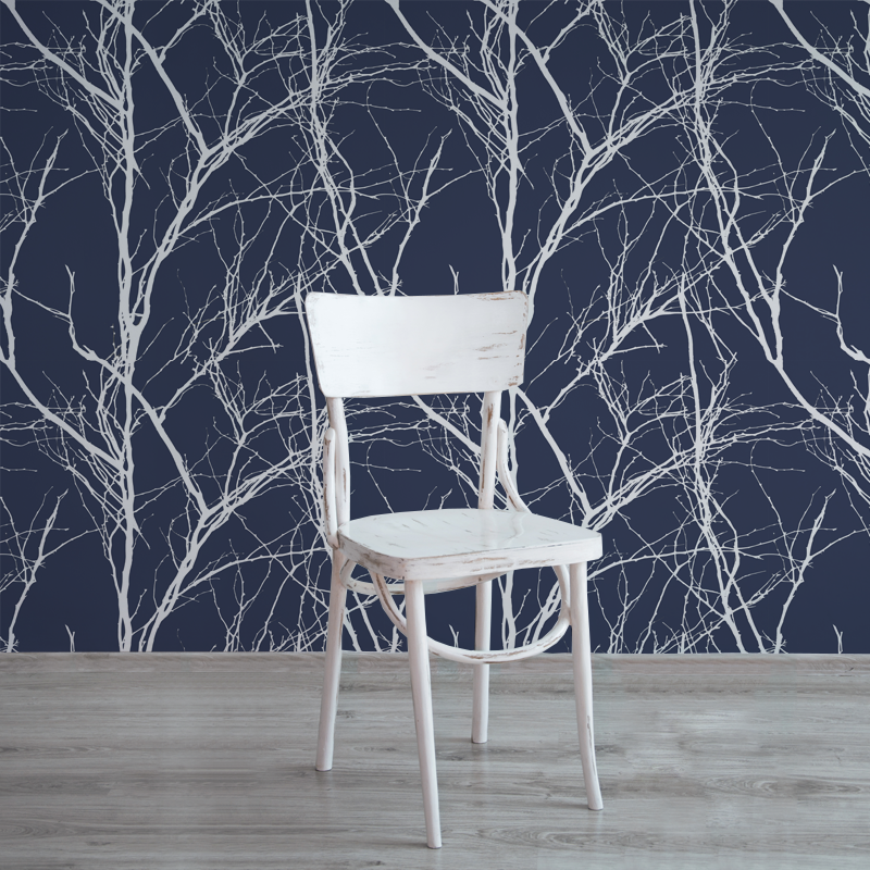 Branch – Blue Wallpaper