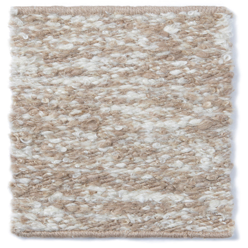 SAND PEARL MIX MOHAIR RUG